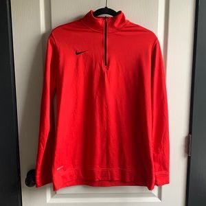 Nike Dri-Fit Long Sleeved Fleece Half Zip
